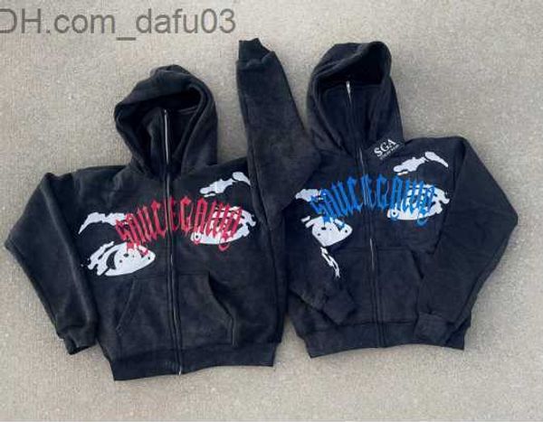

men's hoodies sweatshirts home>product center>fashion>fashion>fashion>fashion>printed zipper sweater z230803, Black