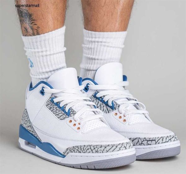 

2023 shoes outdoor shoes sandals authentic 3 3s wizards retro ct8532-148 sports sneakers outdoor true blue metallic copper cement grey origi, Black