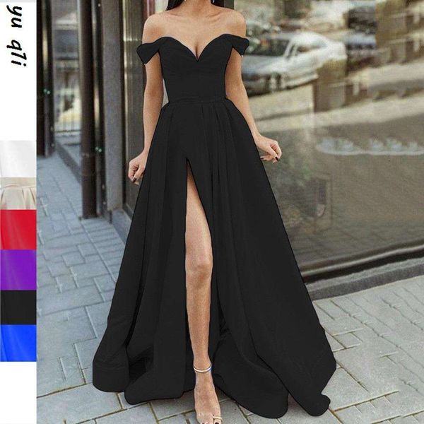 

spring womens wear multicolored strapless v neck backless dress, Black;gray