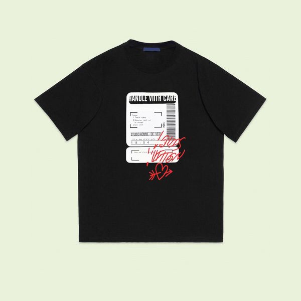 

men's plus tees & polos round neck embroidered and printed polar style summer wear with street pure cotton fe2ed, Black;brown