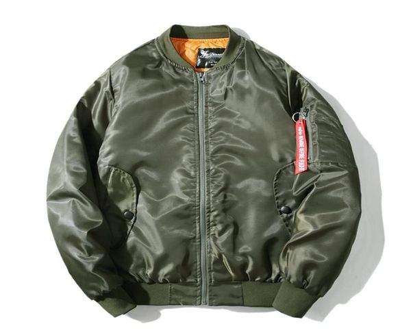 

2020 autumn winter pilot jacket coat thick bomber ma1 men bomber jackets baseball coats mxxxl7922296, Black;brown