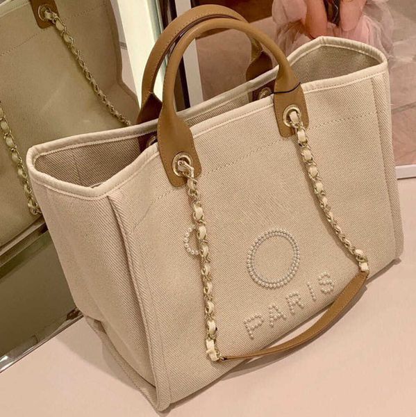 

women's fashion luxury beach bags pearl hand bag brand cc designers women tote evening handbag large capacity female backpacks small po, Black;red