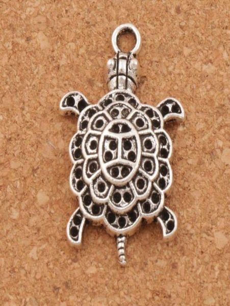 

animal 3d sea turtle tortoise alloy charms 100pcslot tibetan silver pendant 34mm l1181 jewelry diy1164158, Bronze;silver
