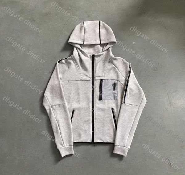 

iorgat t fleece bodysuit men039s light luxury hoodie set embroidered letters s with zipper5987722, Black