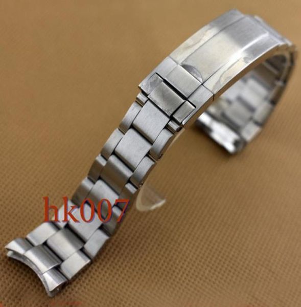 

p210 sterile 20mm 316l solid stainless steel bracelet fit men039s watch7821941, Black;brown