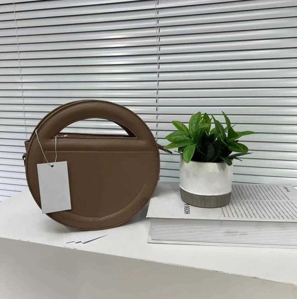 

designer telfars bag telfars bag shoulder handbag stylish women round leather handheld classic monochrome portable crossbody bagd fashion le
