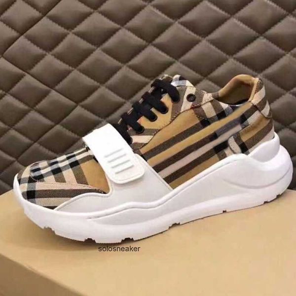 

running burberies burbreries casual letters shoes women travel trainers leather laceup sneaker 100 designer cowhide fashion lady woman flat