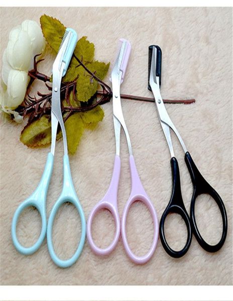 

tamax mp020 eyebrow scissors with comb for girls eyebrow trimmer makeup tools5074484