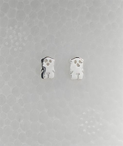 

bear jewelry 925 sterling silver earrings silver sweet dolls earrings fits european jewelry style gift 214833500244o1774954