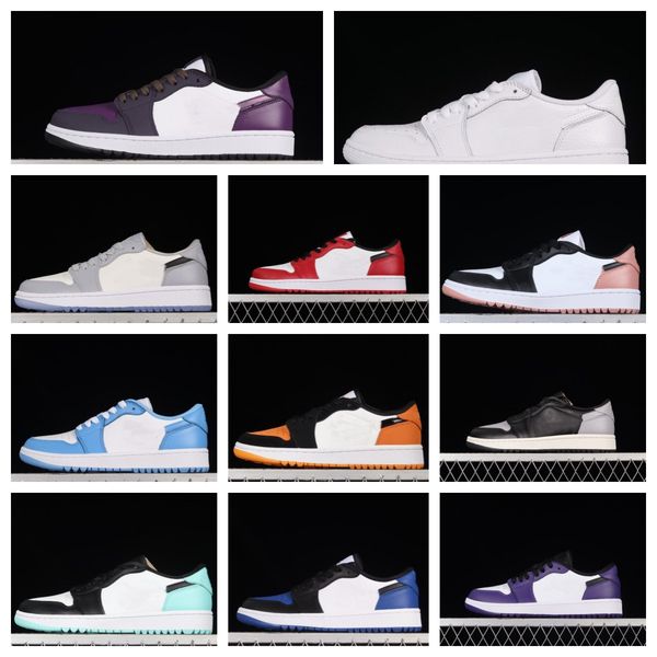 

classic limited edition jumpman 1 low golf basketball shoes men women 1s designer shoes color available outdoor sports sneakers ship with bo