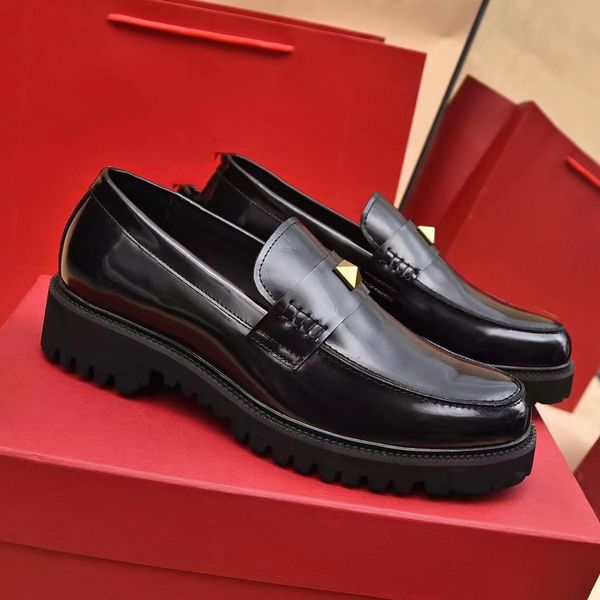 

luxurious italian men dress shoes genuine leather slip on wedding office party designer dress shoes loafers moccasins brown black formal oxf
