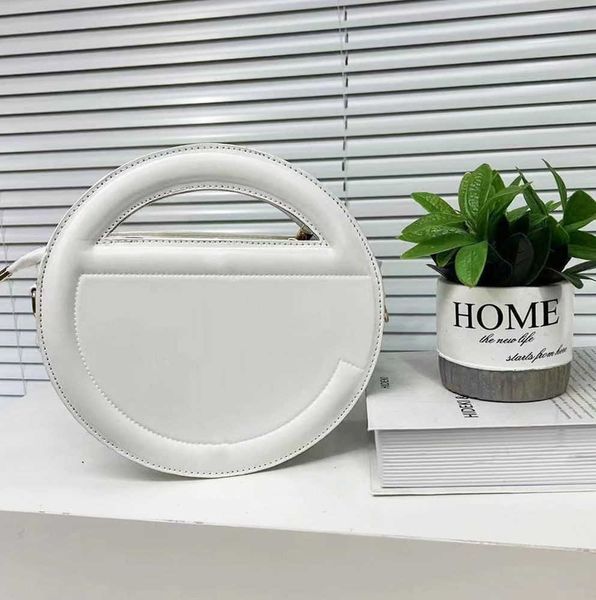 

designer telfars bag telfars bag shoulder handbag stylish women round leather handheld monochrome portable crossbody bagd high quality