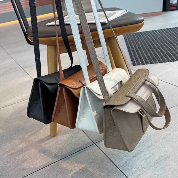 

halzan bags h ermess designer totes handbag genuine leather 5a quality layer cowhide shoulder small leather