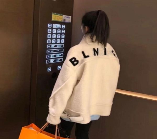 

balangiaca faux fur 2021 autumn and winter women039s outerwear new loose coat lamb wool cardigan thickened 1467419871392, Black