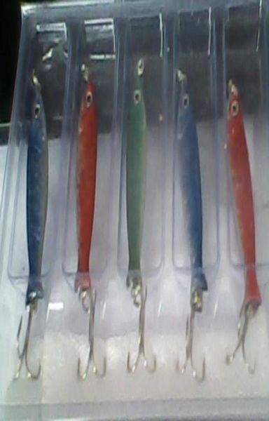 

17g lead hard fish lure sink type bottom swimming jigs0128479520