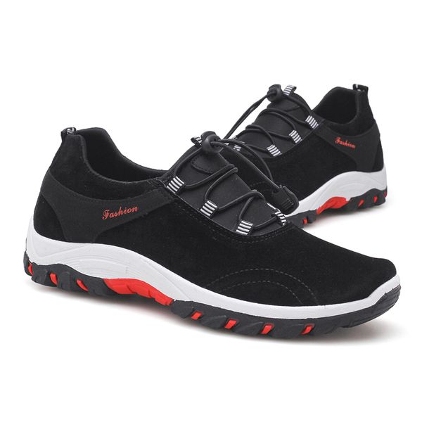 

new style fashion comfortable comfort sports shoes dark blue black sneakers mens shoes size 39-44 jogging, White;red
