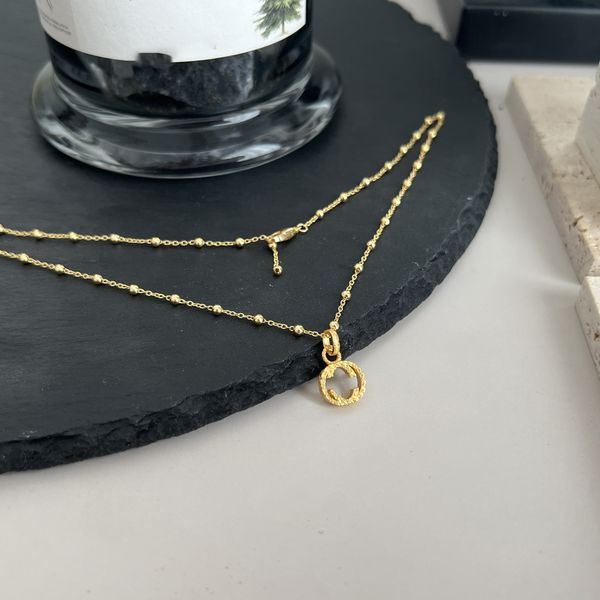 

designer ggity pendant necklaces for women luxury chain pendants retro jewelry fashion accessories men fpg2023, Silver