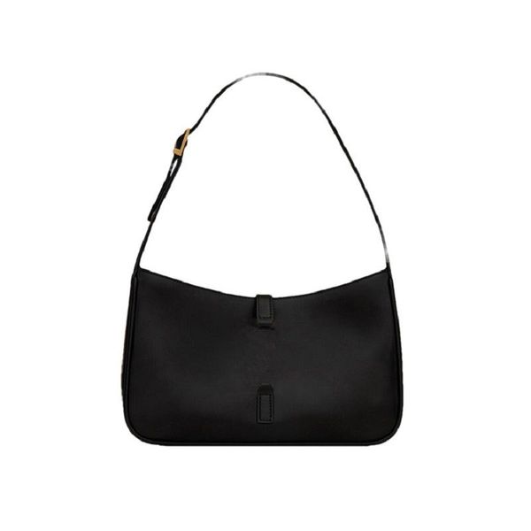 

handbags underarm luxuries designer women bag black leather slanted portable crocodile pattern gold buckle pochette purses designer woman ha