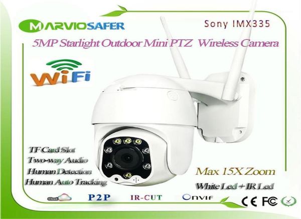 

cameras 5mp wireless 5x zoom mini ptz ip wifi camera speed dome cctv security outdoor ir 30m two way audio p2p camhi18912546