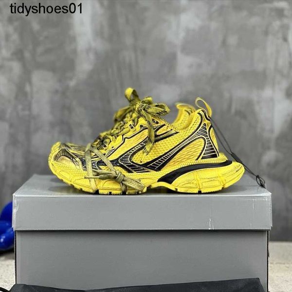 

2023 nais edition men's and women's balenciga 9.0 generation 3xl same dad shoes thick sole elevated breathable casual sports shoes, Black
