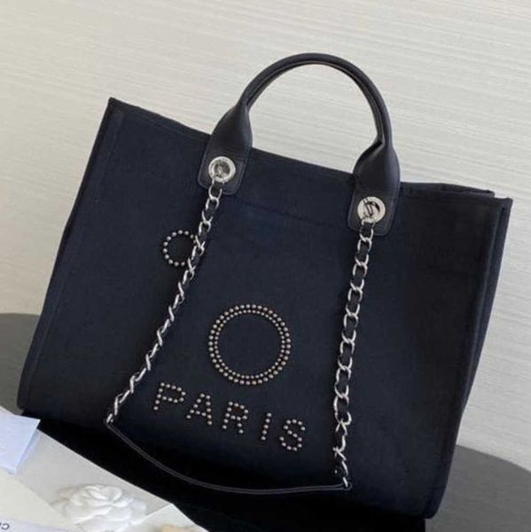 

women's luxury fashion beach bags pearl hand bag brand cc designers women tote evening handbag large capacity female backpacks small po
