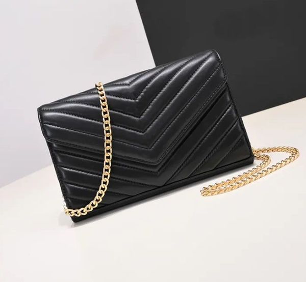

women designer shoulder crossbody bags woc gold silver chain flap envelope bag genuine leather cover bag caviar cross body bags