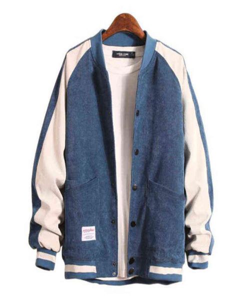 

mens baseball jackets coat spring patchwork bomber jacket streetwear casual sweatshirt tracksuit men brand chaqueta de hombre g1207117933, Black;brown