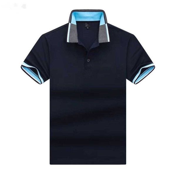 

2023 new boss men's business casual polo short sleeve polo shirt summer rib collar versatile t pw4x, White;black