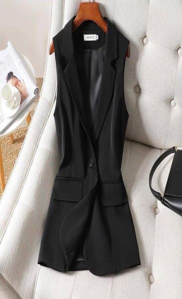 

vest women039s spring style slim fit professional texture suit jacket with waist waist39761377456351, Black;brown