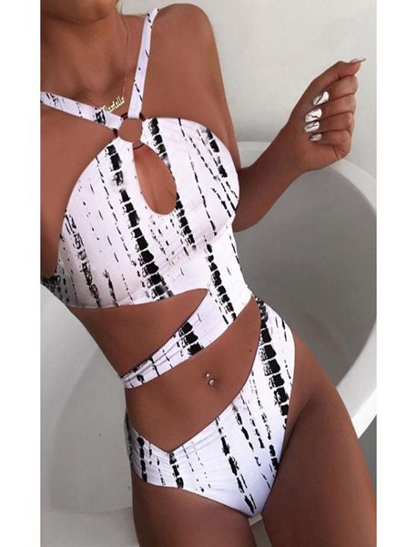 

famous designer ladies swimsuit printed female bikini fashion comfortable sxl size2853508, White;black