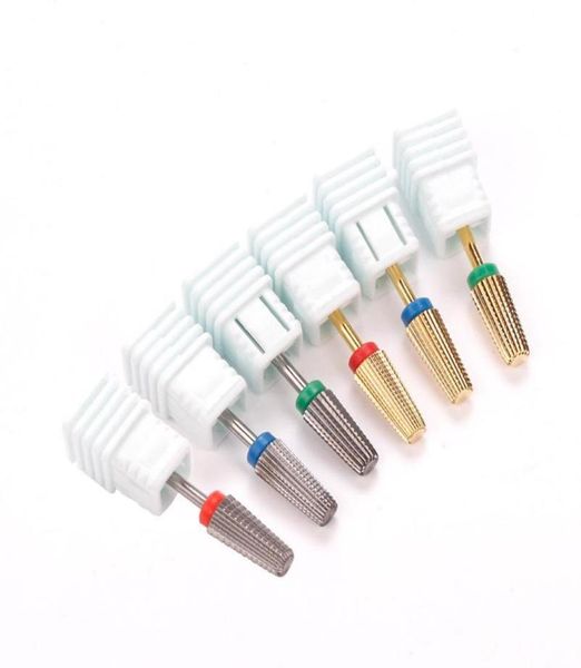 

nail art equipment goldsiverpurple electric drill tungsten carbide bits manicure machine accessories milling cutter file1659067, Silver