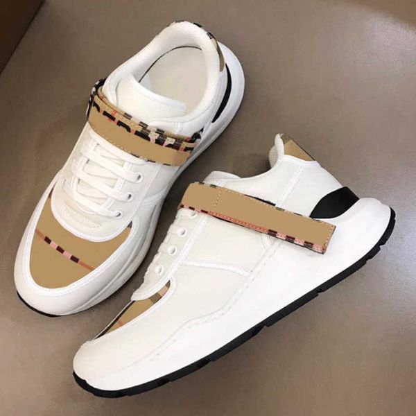 

brand burberies burbreries designer sneakers trainers striped casual shoes men women flats vintage sneaker platform trainer season classic s