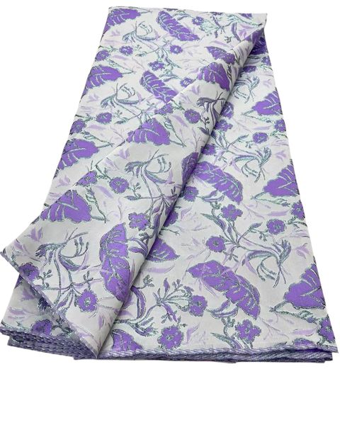 

jacquard lace fabric 2023 5 yards african wedding party dress dinner banquet formal for ladies textile dinner dentelle white sewing craft pr, Black;white