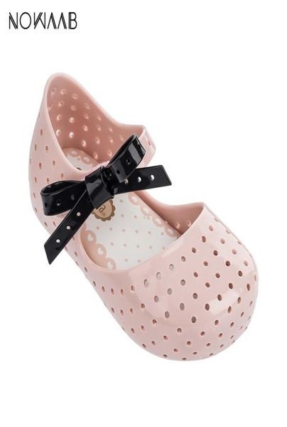 

mini furadinha x 2019 new original girl jelly sandals kids sandals children beach shoes non-slip toddler shoes y2001034455810, Black;red