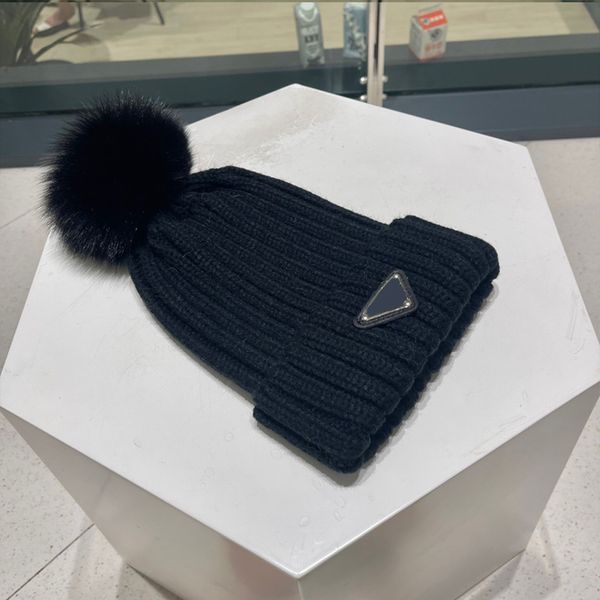 

luxury hat knit winter bean men and women designer cap fall woolen letter jacquard warm skull hat l213#, Blue;gray