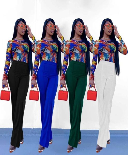 

women039s pants capris brand 2022 winter casual women039s wrinkled polyester trousers straight leg pants middle waist casual9646886, Black;white