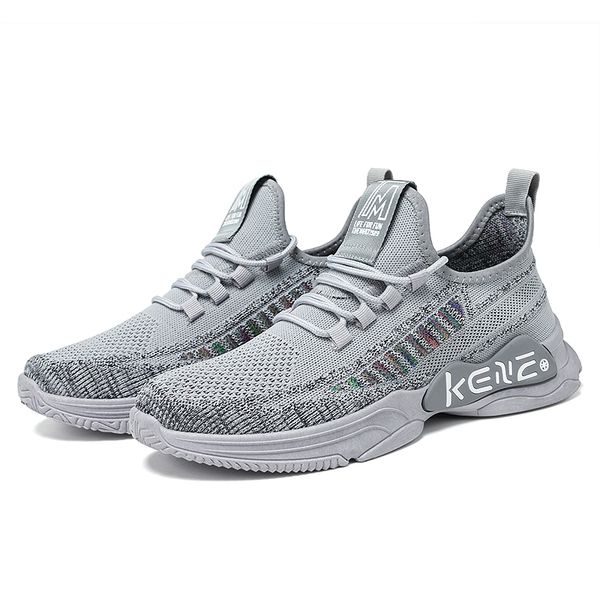 

trainers sports shoes black white light gray jogging sneakers size 39-44, White;red