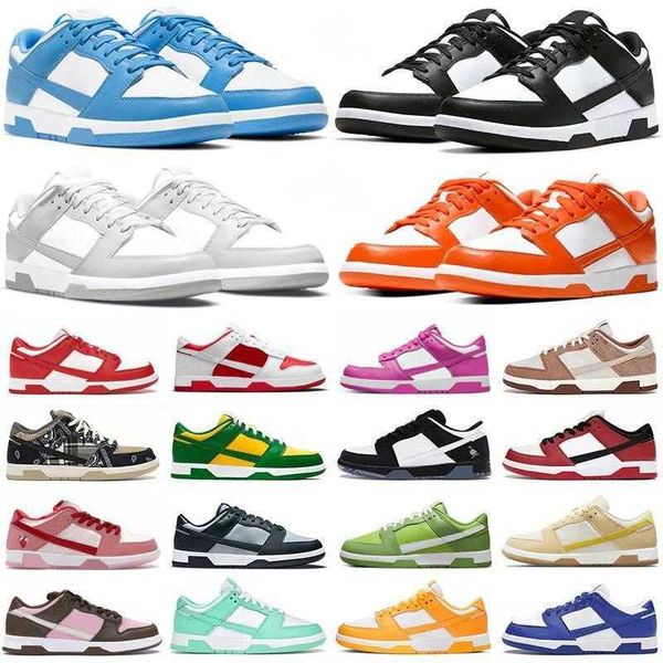 

women men shoes sneaker panda white black unc blue grey fog pn kermit syracuse candy rose whisper sail triple pink platform mens trainers sp