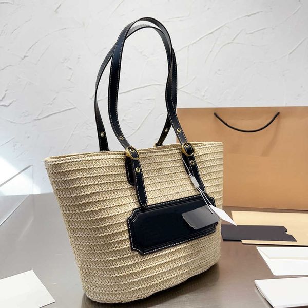 

designer tote bag women woven shopping bag vegetable basket bag totes luxury handbag fashion classic large capacity handbags