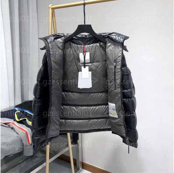 

monclairs jacket mens down jackets womens winter coat designer men clothing soft fluffy warm hoodie classic fashion not bulky design women d, Black