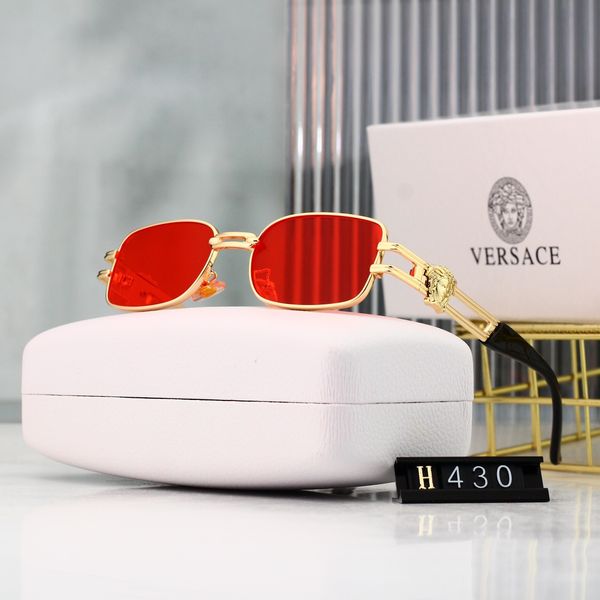 

fashion designer full frame sunglasses for men women 430 wild outdoor street pgraphy eyewear classic luxury drivers business eyeglasses bran, White;black