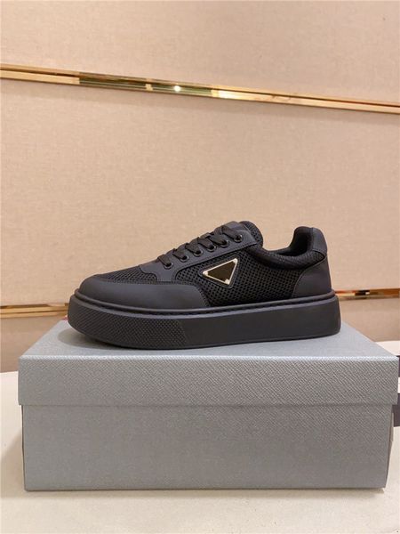 

designer luxury men outdoor sports shoes casual running jogging shoes trendy men's version style dirty resistance trend all-match male, Black