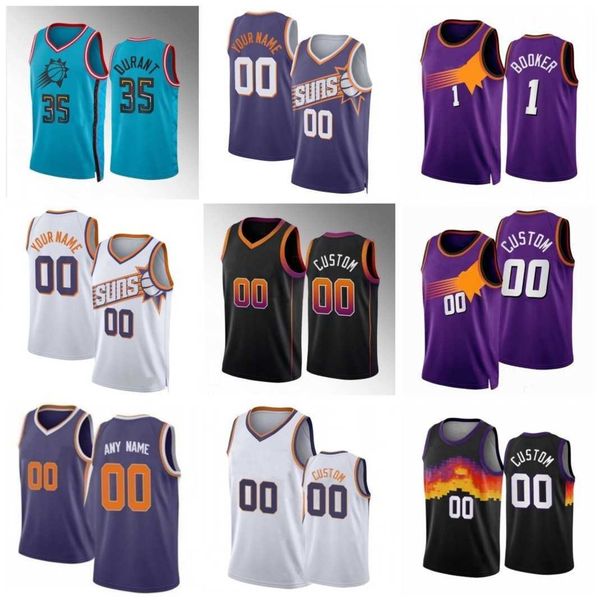 

new phx suns basketball jerseys bradley beal kevin durant devin booker phoenixs mikal bridges chris paul 1 deandre ayton steve nash charles, Black;red