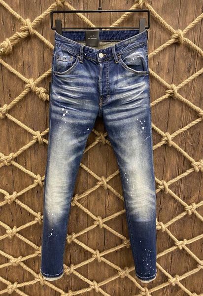 

the new brand fashion european and american summer mens wear jeans are mens casual jeans a97155864378, Blue