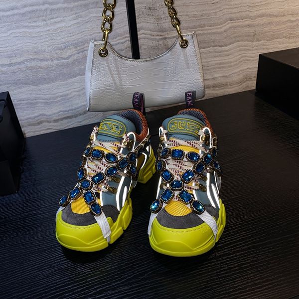 

designer sneakers gabardine nylon casual shoes brand wheel trainers luxury canvas sneaker 0802, Black