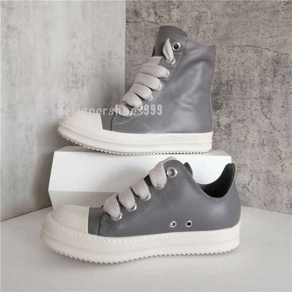 

wide maga lace big szie women boots genuine leather gray color high fashion sneakers women's flat shoes, Black