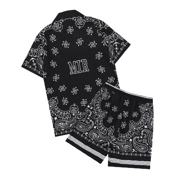 

summer mans designer graffiti suit printed fashion man t-shirt cotton casual tees short sleeve luxury hip hop streetwear t-shirts amirs suit, Gray