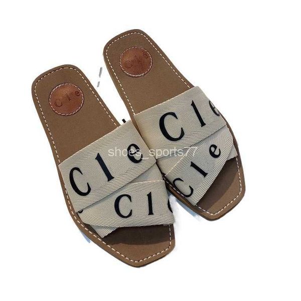 

slide designer cle sandals woody flat mule summer casual sandal women slipper flats heel woody black brown white pink beige tote bag