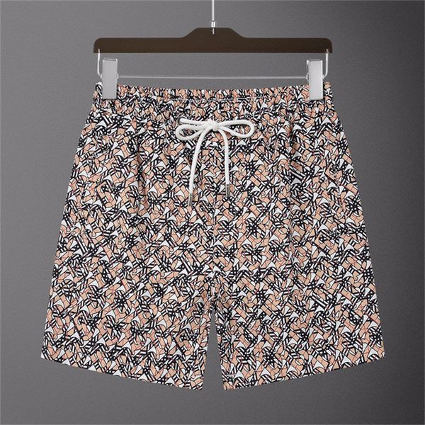 

summer swimwear men board shorts letter pattern designer fashion casual sports running fitness seaside surf breathable beach swim shorts m-3, White;black