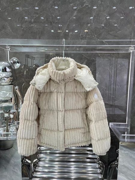

luxury france mens down jacket letter monclair logo knitted women parkas panel casual coats bomber jackets designers men s clothing 03, Black